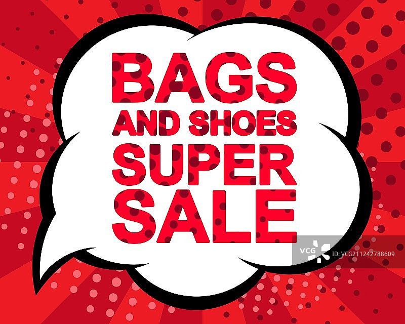 箱包鞋子超级促销海报图片素材