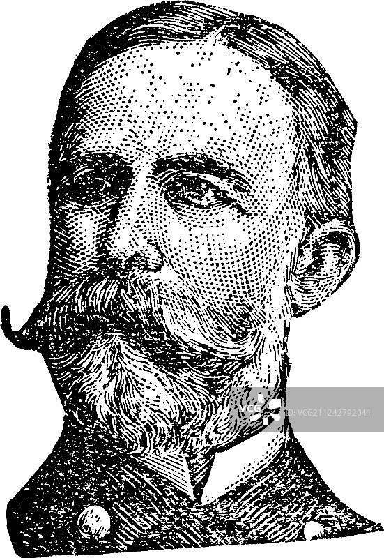 威廉·桑普森复古图片素材