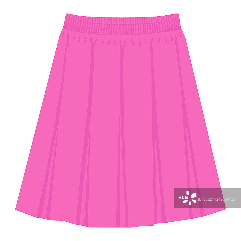 女士裙子模板设计图片素材