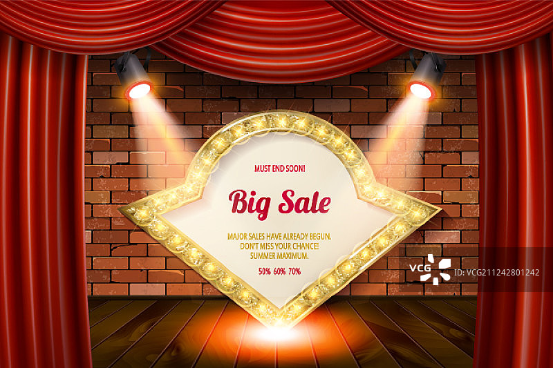 盛大开业宣传单图片素材