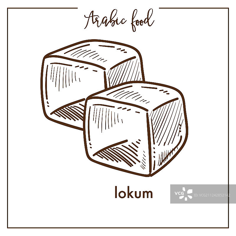 美味土耳其软糖图片素材