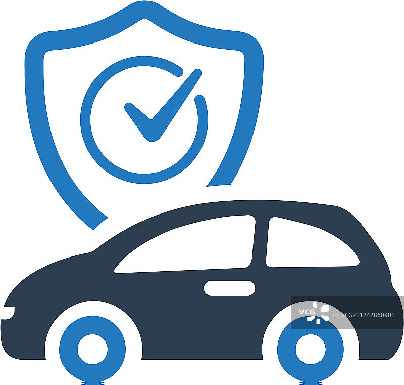 汽车保险图标图片素材