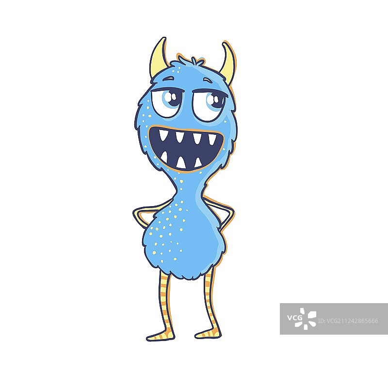 可爱怪物图片素材