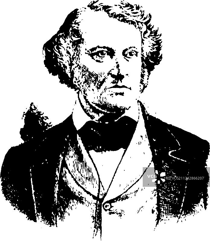 查尔斯· sumner复古素材图片素材