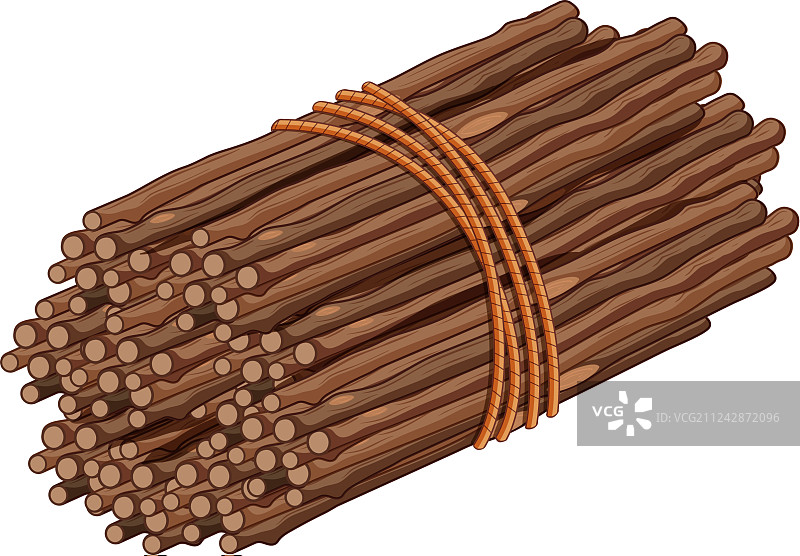 一捆木棍图片素材