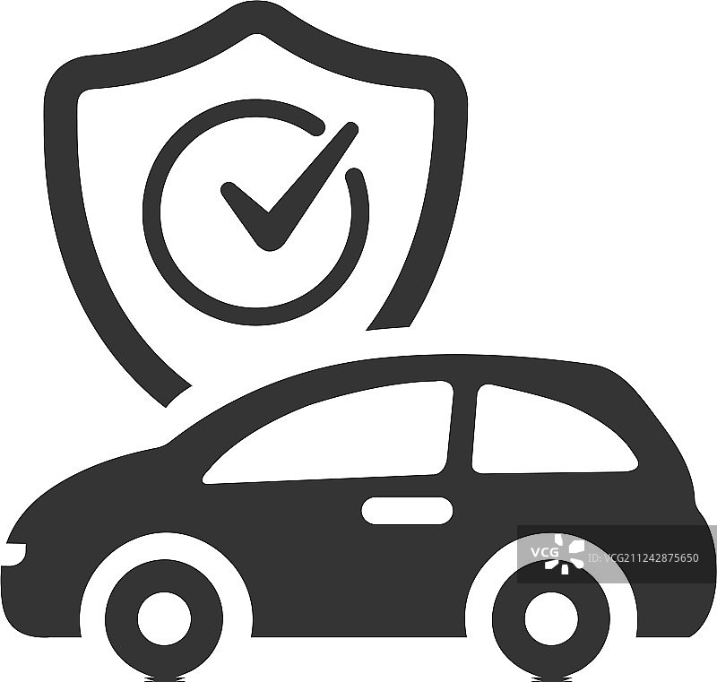 汽车保险图标图片素材