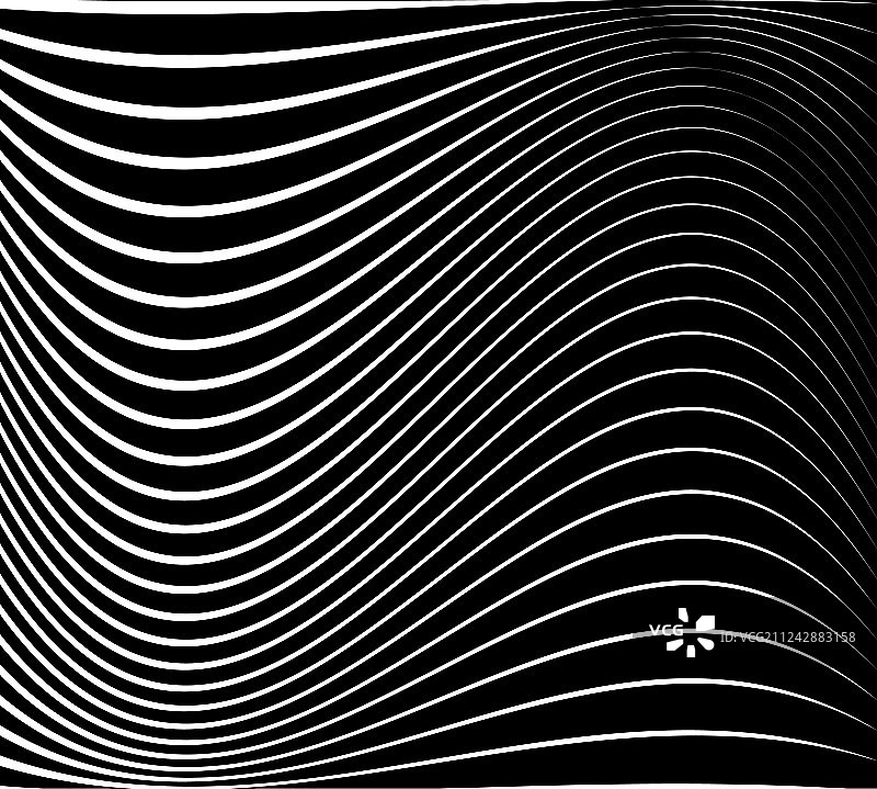 波浪线条抽象图案纹理图片素材