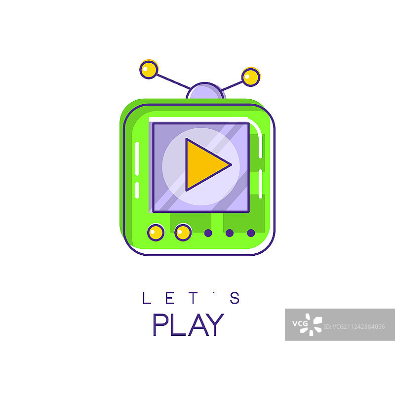 游戏机图标电子产品标志图片素材