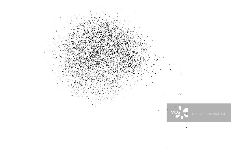 黑色颗粒状纹理孤立在白色上图片素材