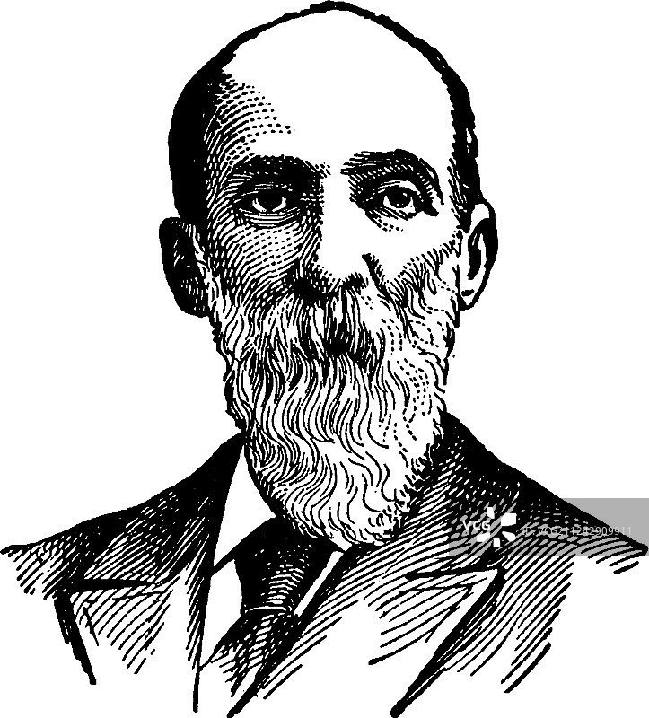 约瑟夫·惠勒将军复古风格图片素材