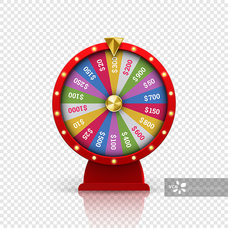 幸运轮盘赌博彩票图片素材