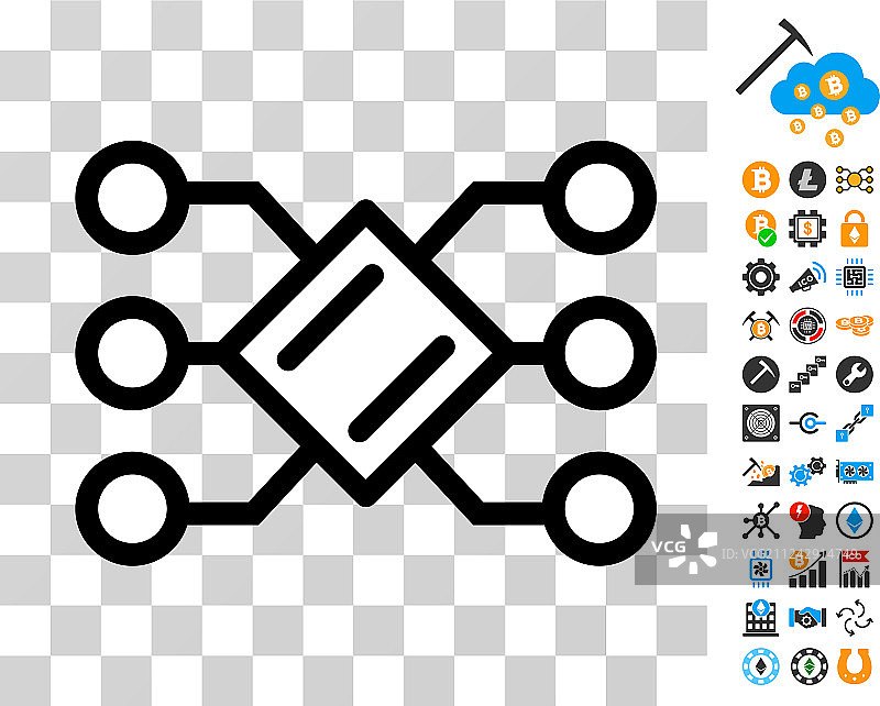 带奖励的泳池节点图标图片素材