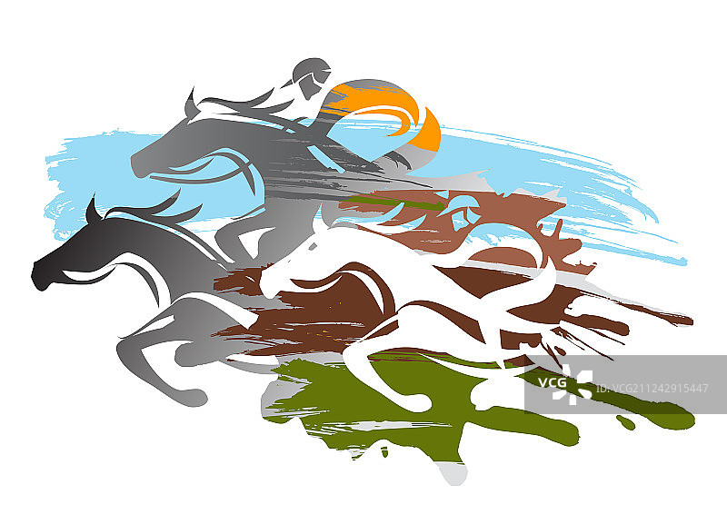 赛马图片素材