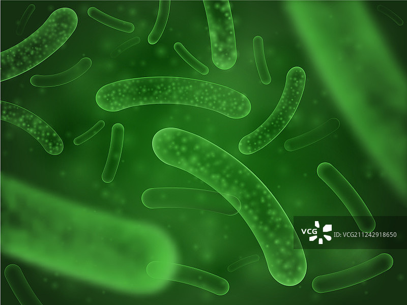 益生菌微生物细菌生物概念图片素材