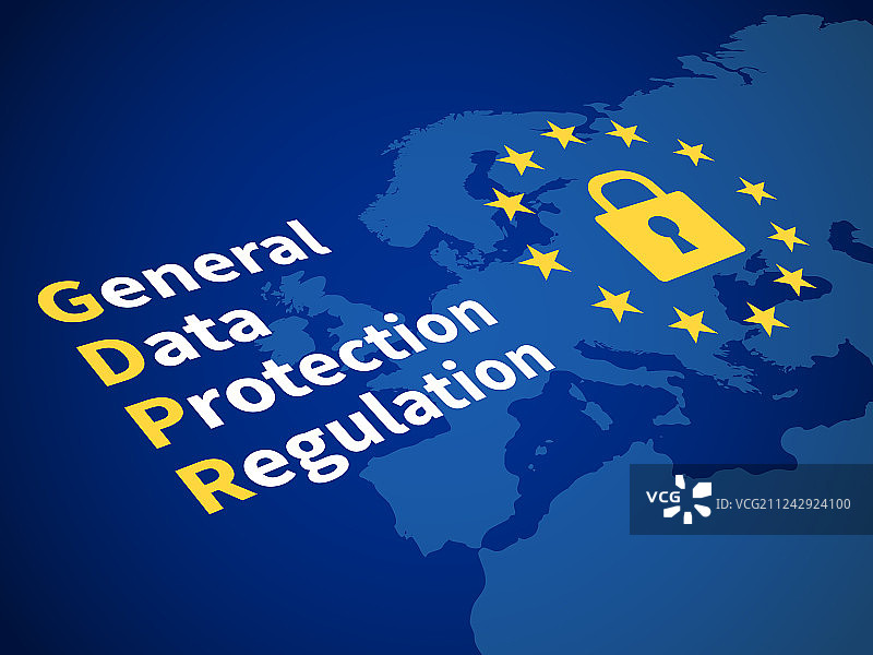 欧盟通用数据保护条例GDPR图片素材