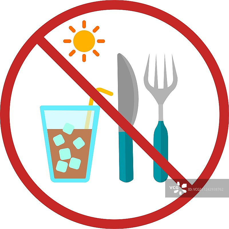 禁食图片素材