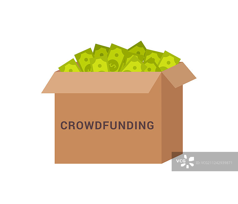 众筹钱箱图片素材
