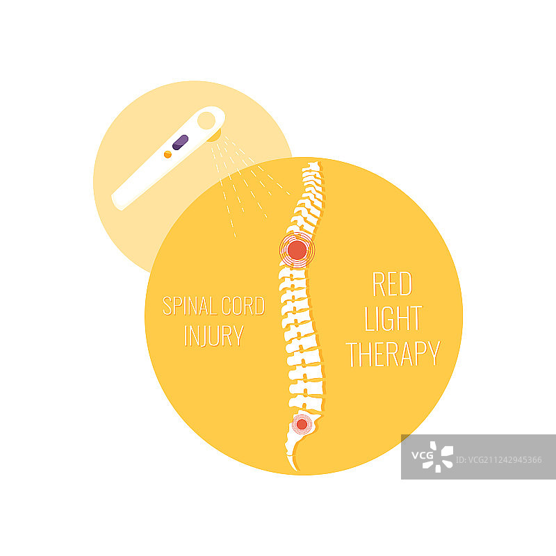 发炎的脊柱医疗保健图标图片素材
