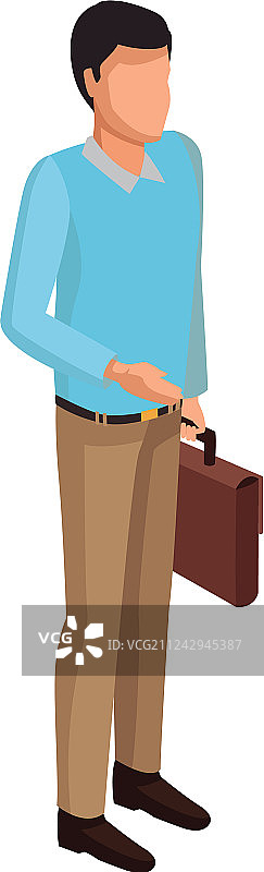 穿着毛衣的男人头像图片素材