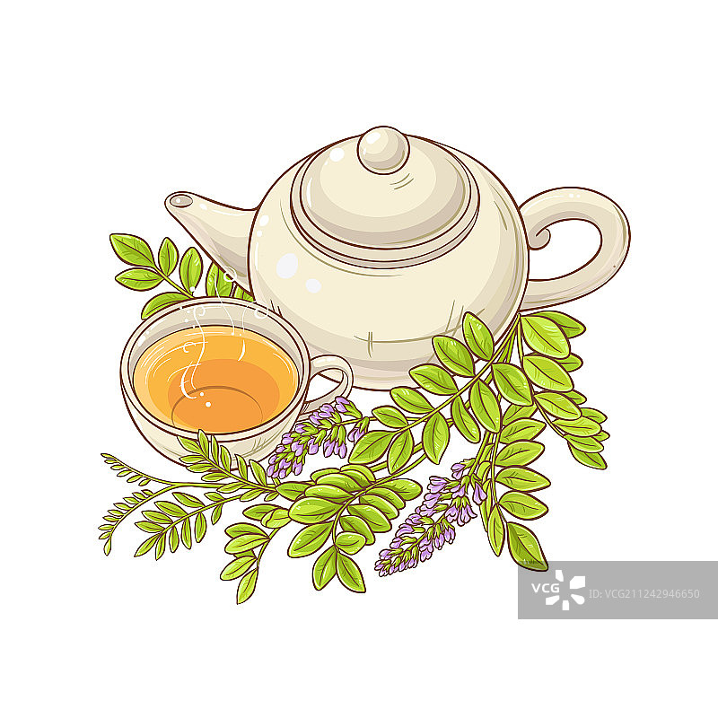 甘草茶图片素材