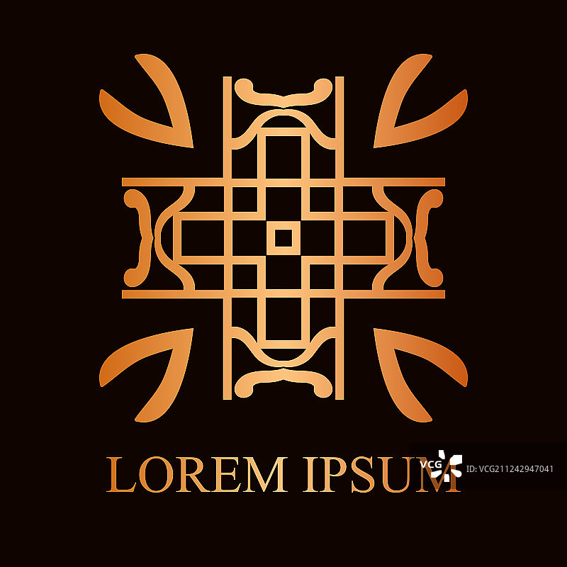 古董装饰标志图片素材