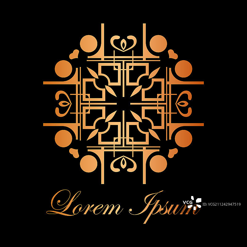 古董装饰标志图片素材