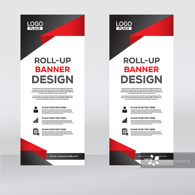 易拉宝设计印刷模板图片素材