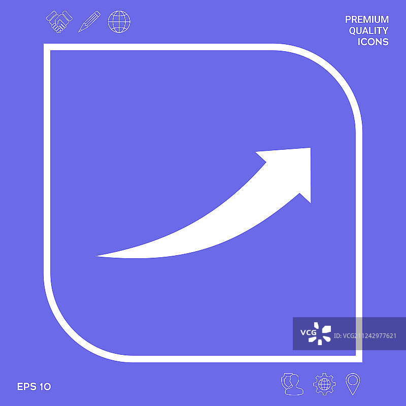 向上箭头图形元素图片素材