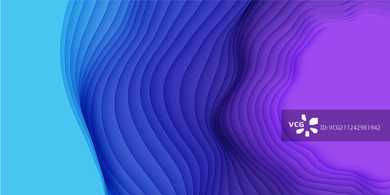 3D纸艺抽象背景图片素材