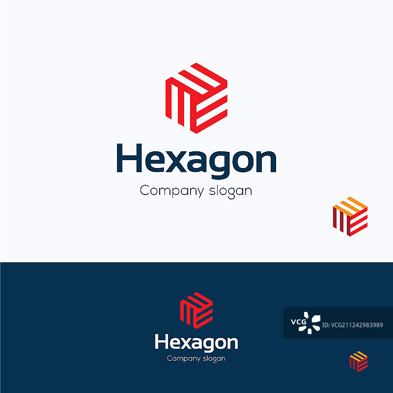 六边形标志图片素材