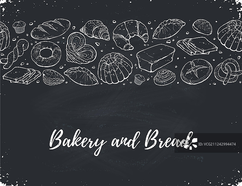 新鲜面包海报图片素材