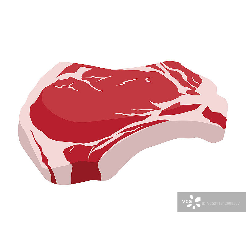 新鲜大理石牛肉牛排图片素材
