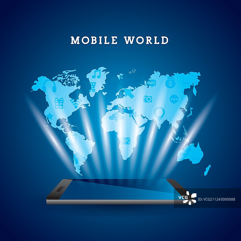 世界移动设备设计图片素材
