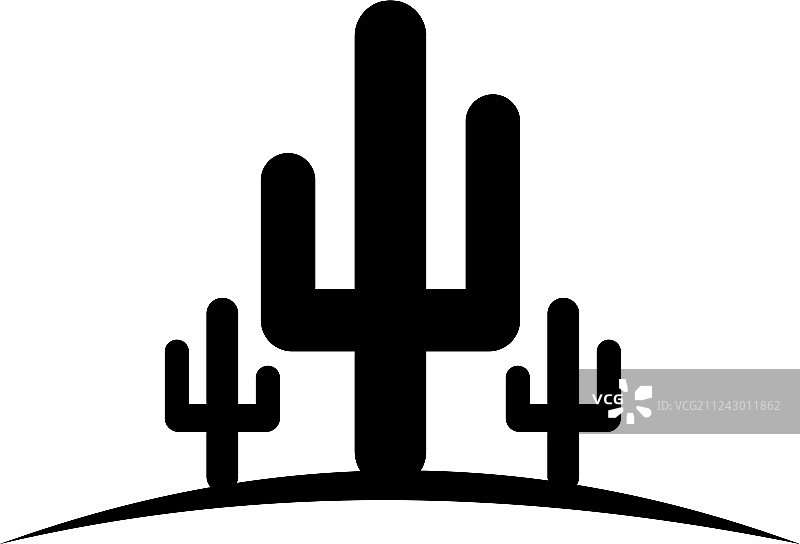 仙人掌标志图片素材