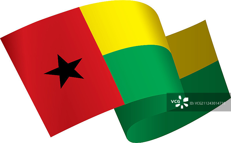 几内亚比绍国旗图片素材