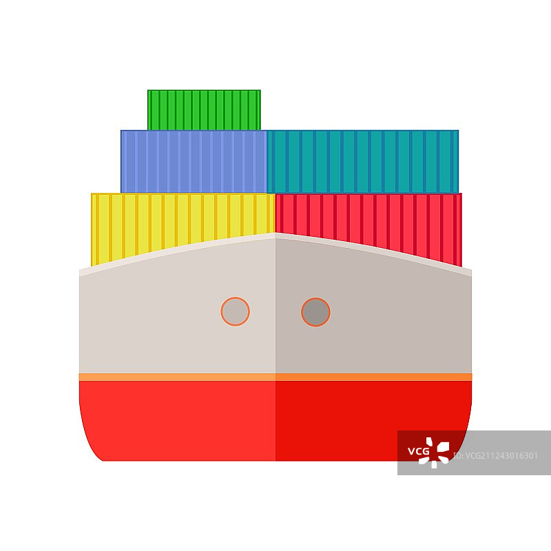 全球仓库船舶物流配送图片素材