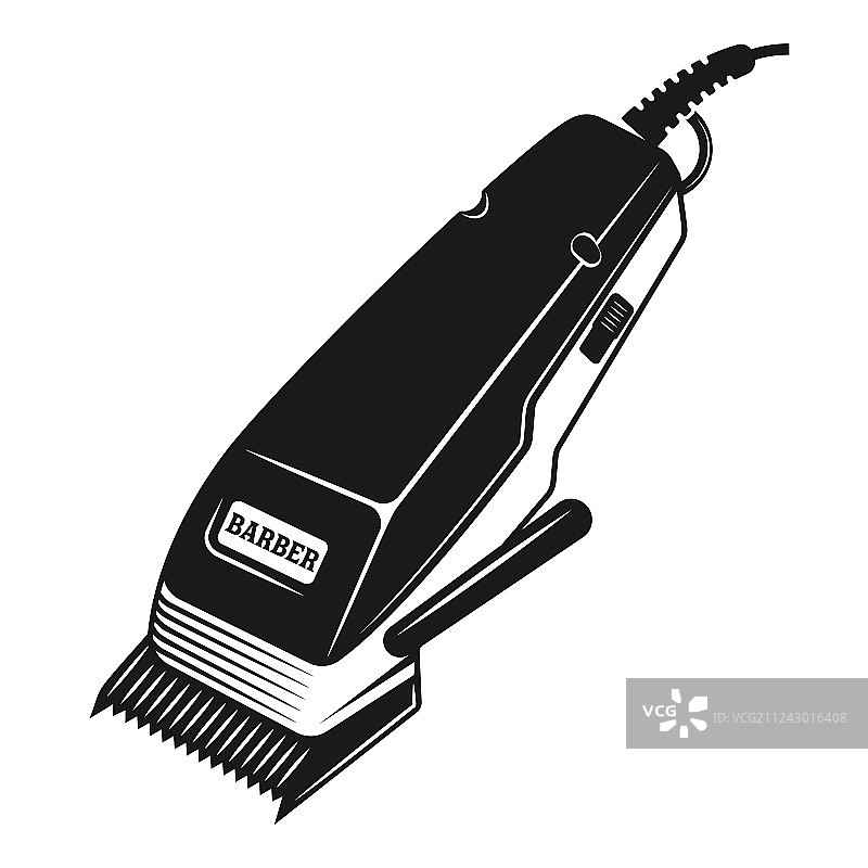 电动理发器或剃须刀图片素材