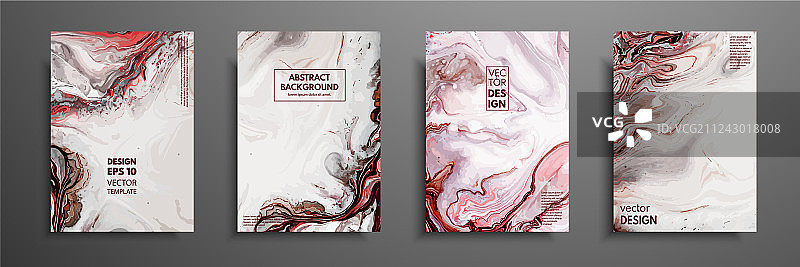 大理石漩涡或玛瑙液体波纹图片素材