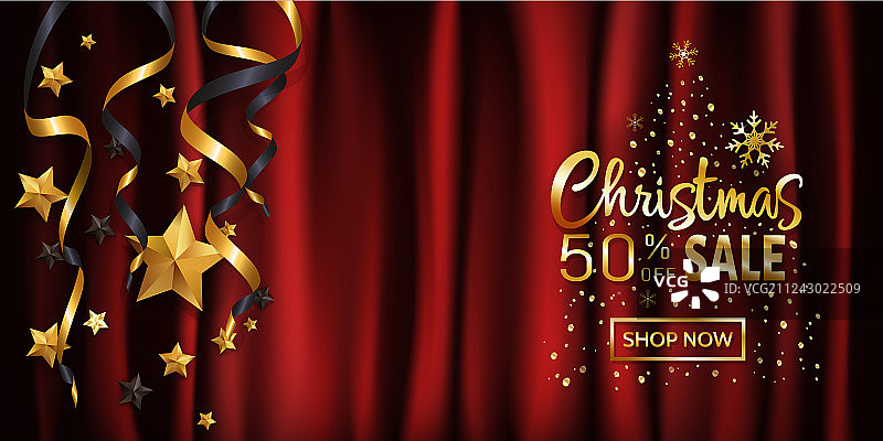 节日奢华圣诞背景设计图片素材