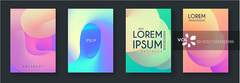 液体色彩流体渐变设计合集图片素材