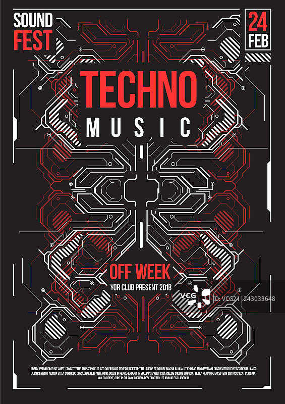 赛博朋克未来主义海报复古未来主义图片素材