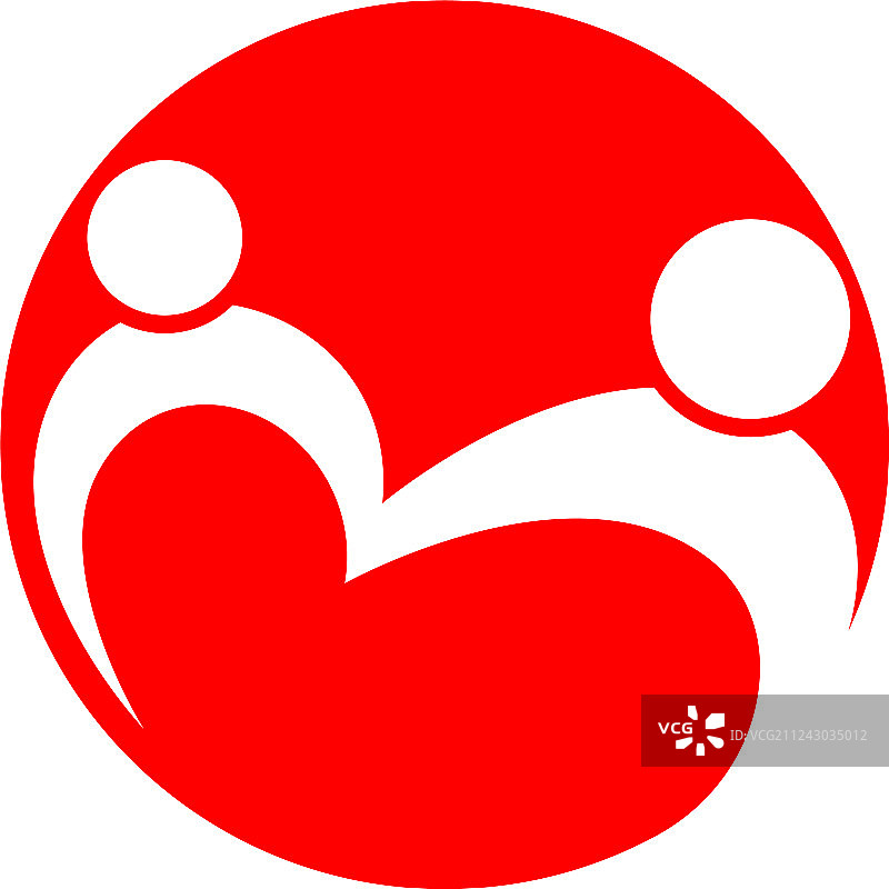 收养社区关爱Logo模板图标图片素材