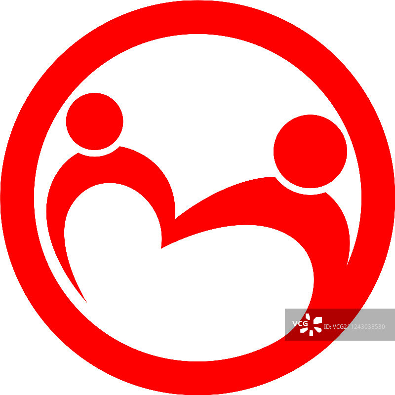 收养社区关爱Logo模板图标图片素材