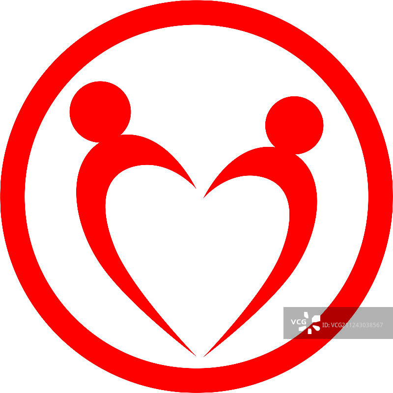 收养社区关爱Logo模板图标图片素材