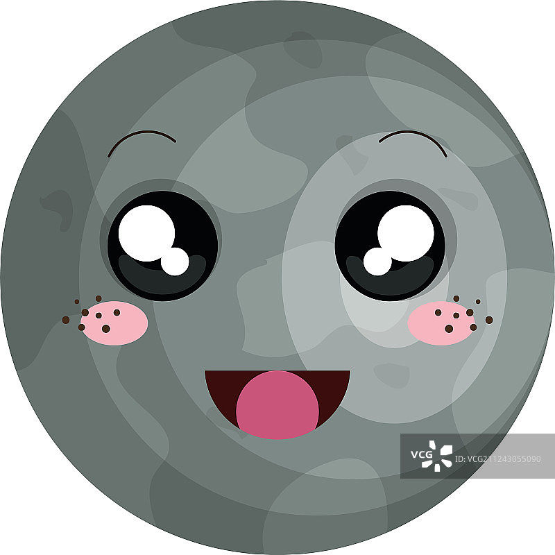 可爱水星行星人物图片素材