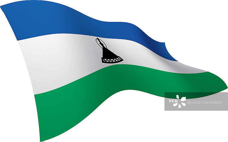 莱索托国旗图片素材