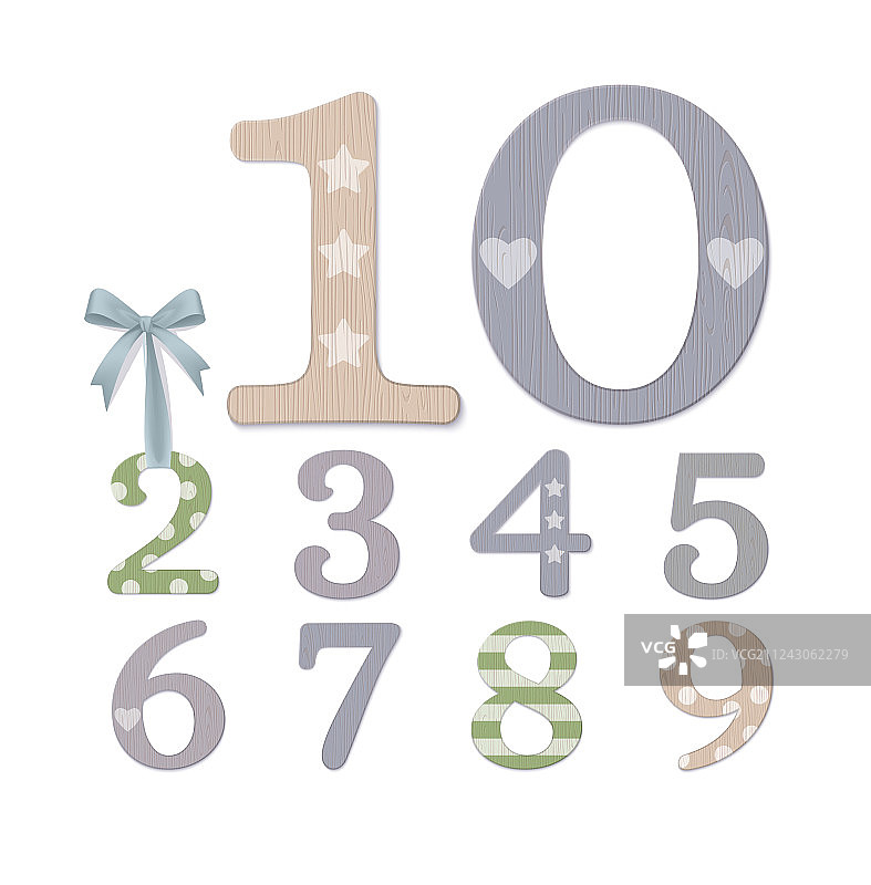 逼真的胶合板数字图片素材