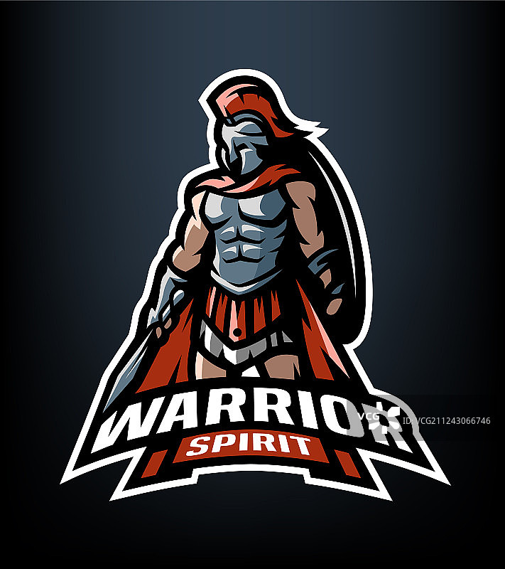 罗马战士Logo图片素材