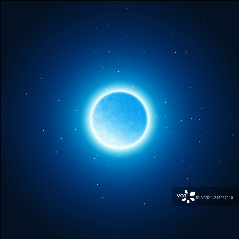 行星背景的宇宙光芒图片素材