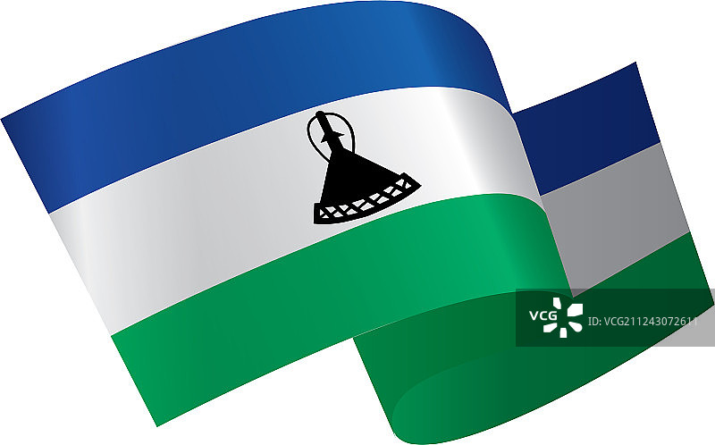 莱索托国旗图片素材